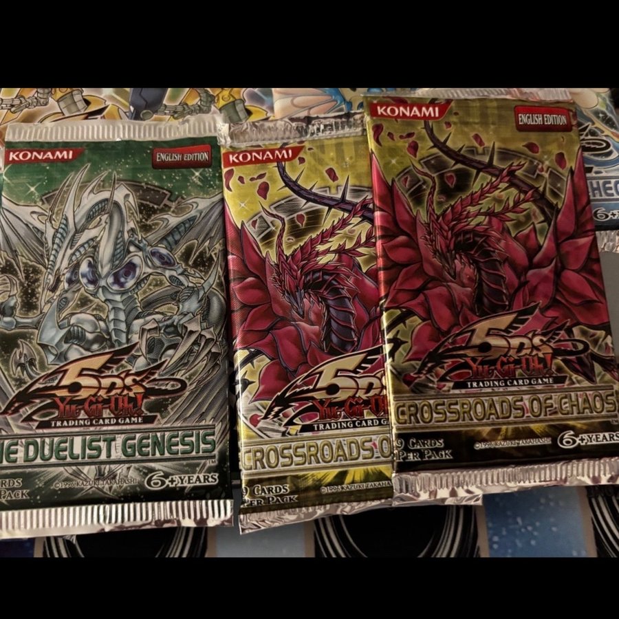 x3 Yu-Gi-Oh! The Duelist Genesis och Crossroads.. | Kp p Tradera  (729612773)