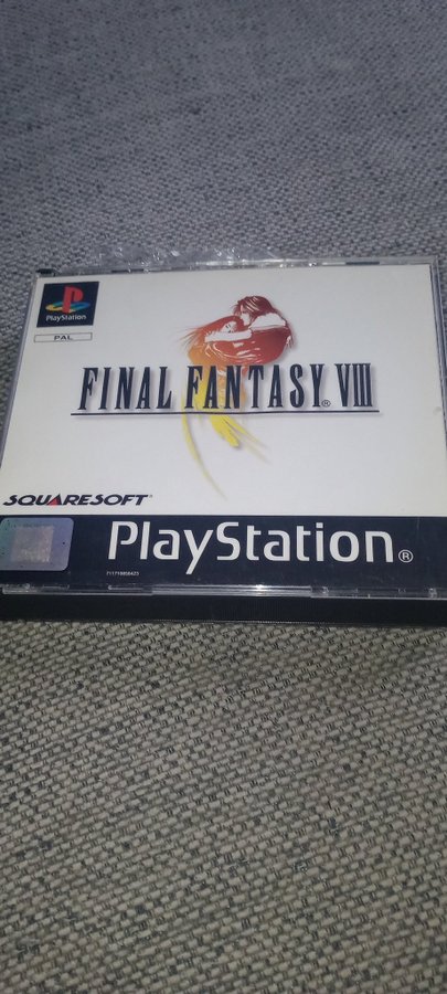 Final Fantasy VIII - PlayStation 1 - PAL - Bon État - Avec Boîtier Et Livret