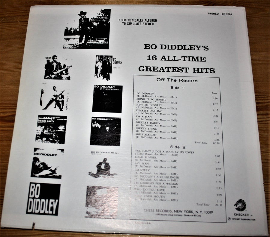 Bo Diddley – 16 All-Time Greatest Hits. Checker.. | Köp på Tradera