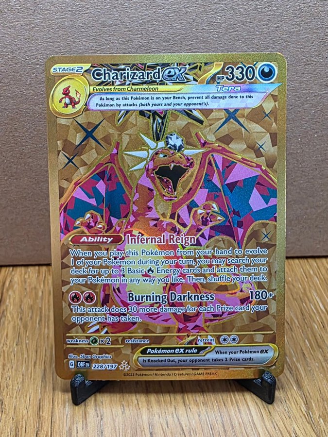 Se produkter som liknar Charizard ex 228/197 Obsidian.. p Tradera  (727472319)