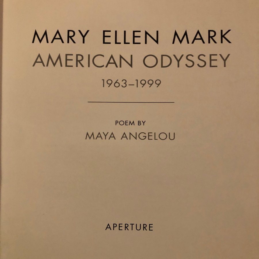 MARY ELLEN MARK - AMERICAN ODYSSEY | Köp på Tradera (718396724)