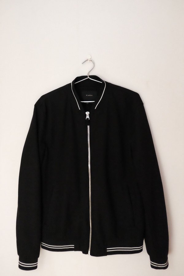 zara bomber coat