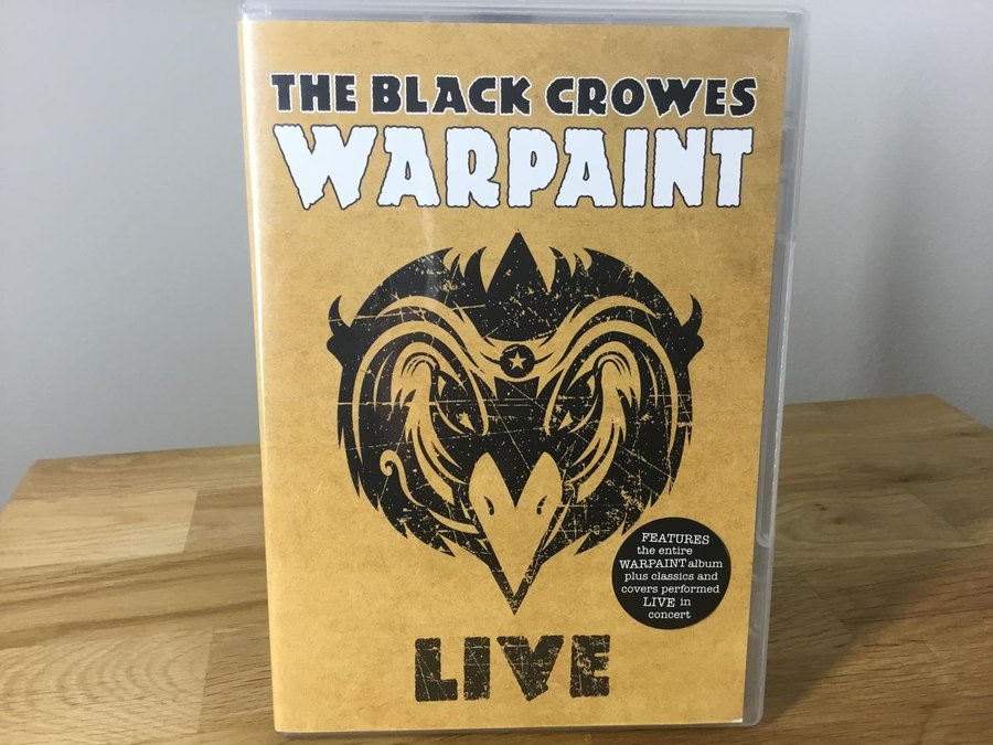 THE BLACK CROWES, WARPAINT LIVE! DVD Köp på Tradera (583736014)