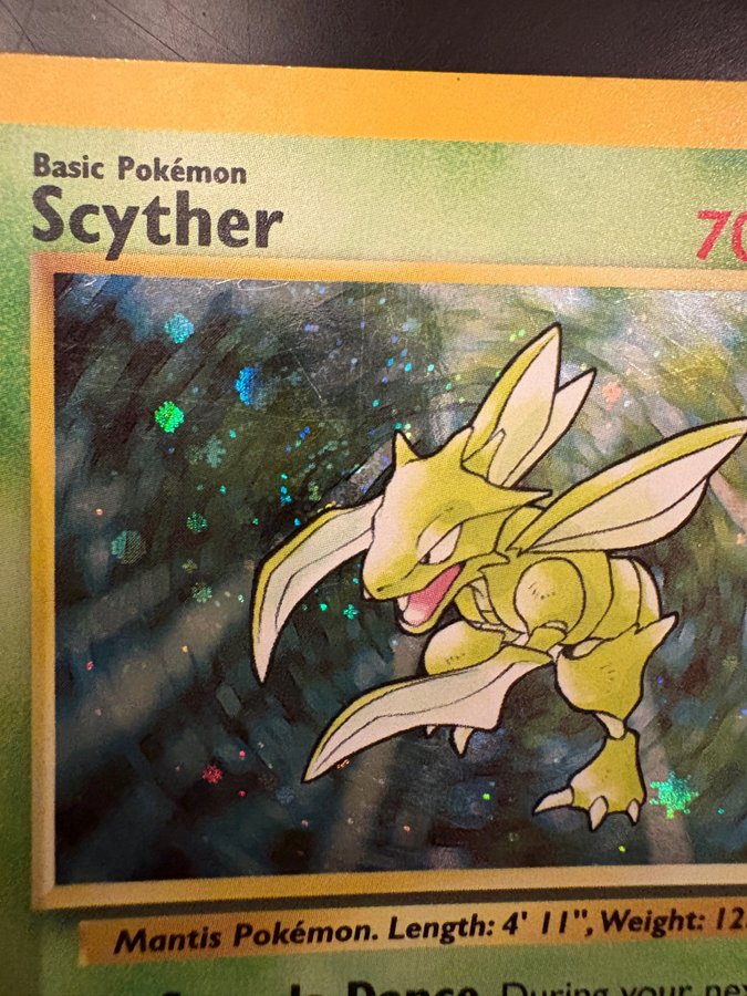 Pokemon Scyther (17) Base Set 2 Holo 並行輸入品 Scyther 17⁄130 Base Set 2 Holo Rare Pokemon Card Mint Lightly Played