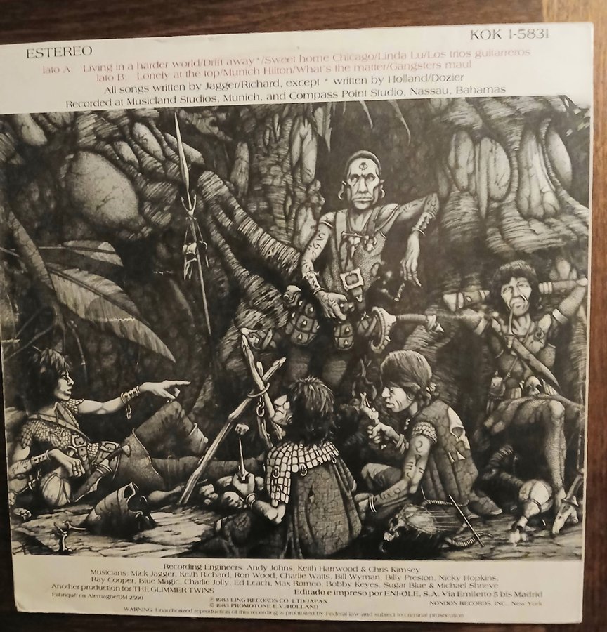 The Rolling Stones - Lonely at the top - Vinyl | Köp på Tradera