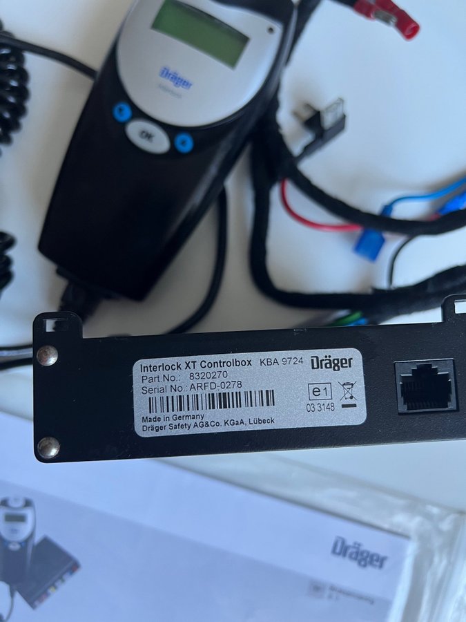 Alkohollås Dräger interlock XT Alkolås Köp på Tradera (586196281)