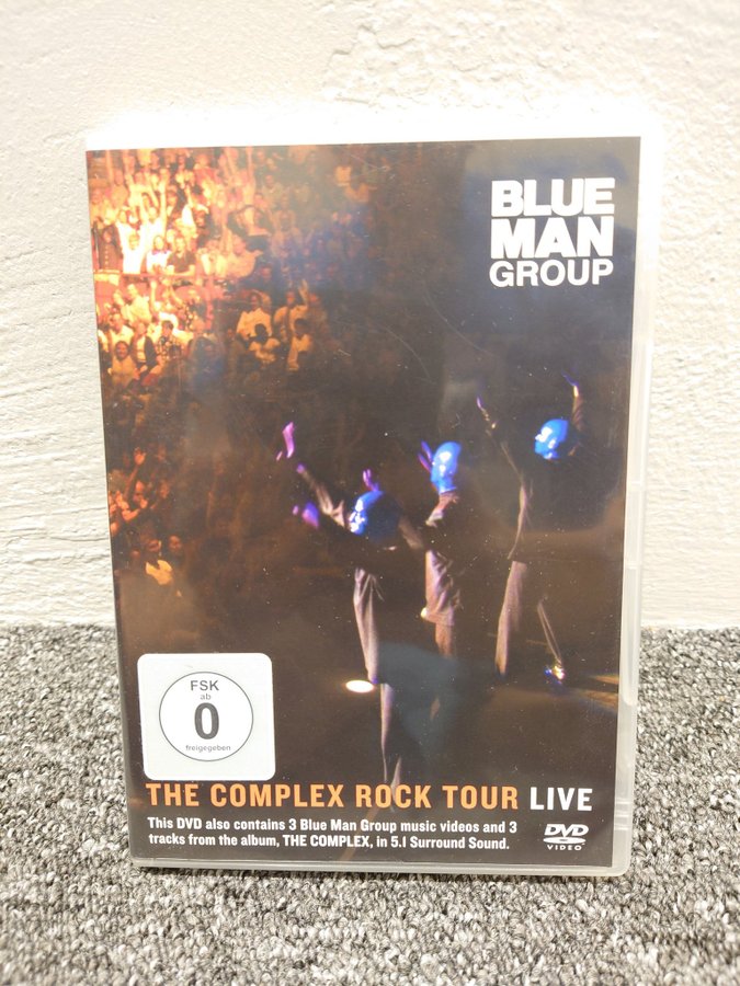 BLUE MAN GROUP THE COMPLEX ROCK TOUR LIVE IN CONCERT PERFORMANCES SONGS
