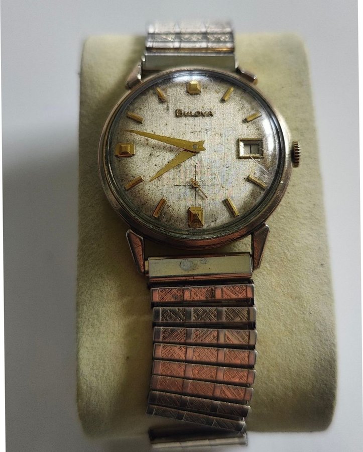 Vintage Bulova M4 Herrklocka 10k Köp på Tradera (699474338)