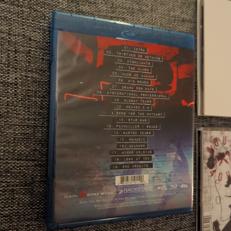 Backyard Babies Samling: Live at Cirkus Blu-ray.. | Köp på Tradera