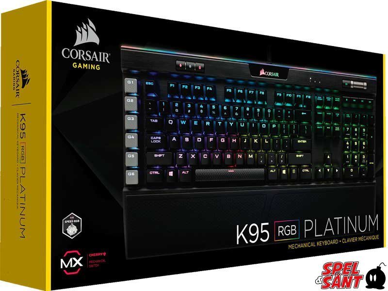 Corsair Gaming K95 Rgb Platinum Cher Spelochsant Pa Tradera