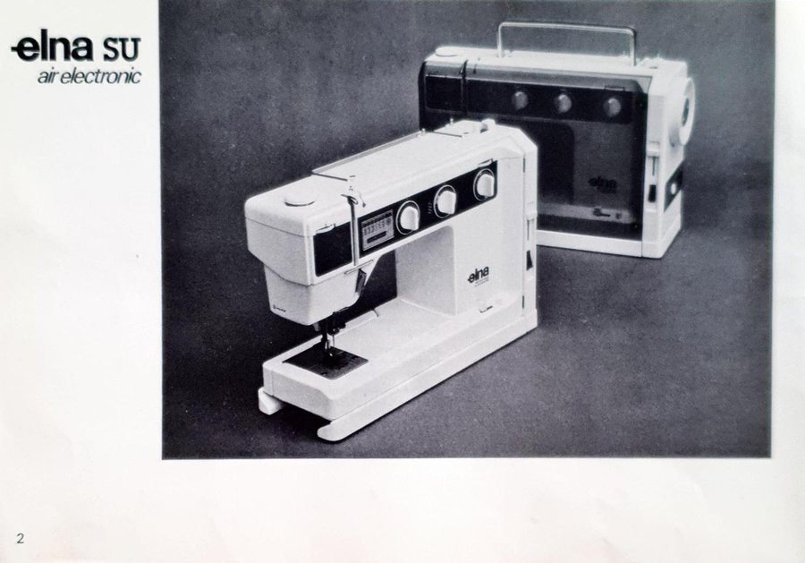 Se produkter som liknar Symaskin Elna SU air electron.. på Tradera