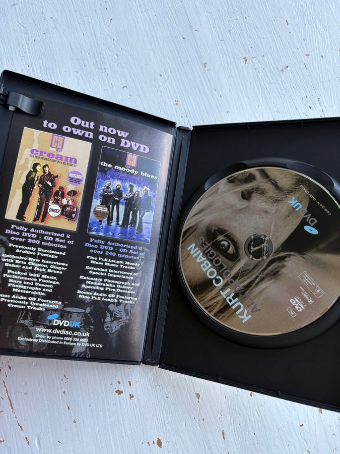 Kurt Cobain - All Apologies DVD | Köp på Tradera (751894143)