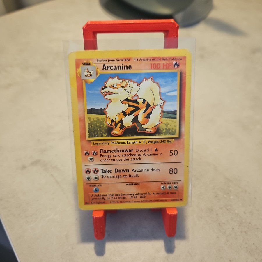 arcanine pokemon card 23/102 Pokemon - Arcanine - 23/102 - Uncommon