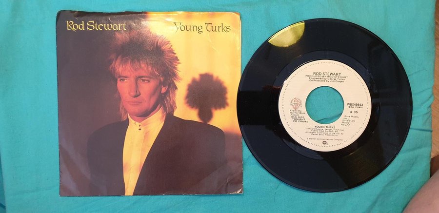 Rod Stewart Young Turks 396361687 Kop Pa Tradera