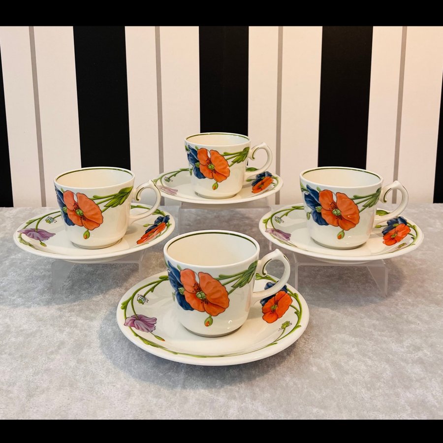 Se produkter som liknar Villeroy & Boch ”Amapola” 4 s.. på Tradera