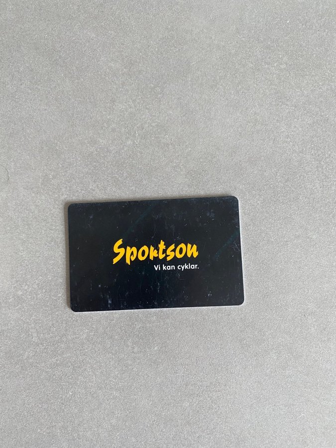 Presentkort Sportson V rde 5000kr K p P Tradera 541408160 