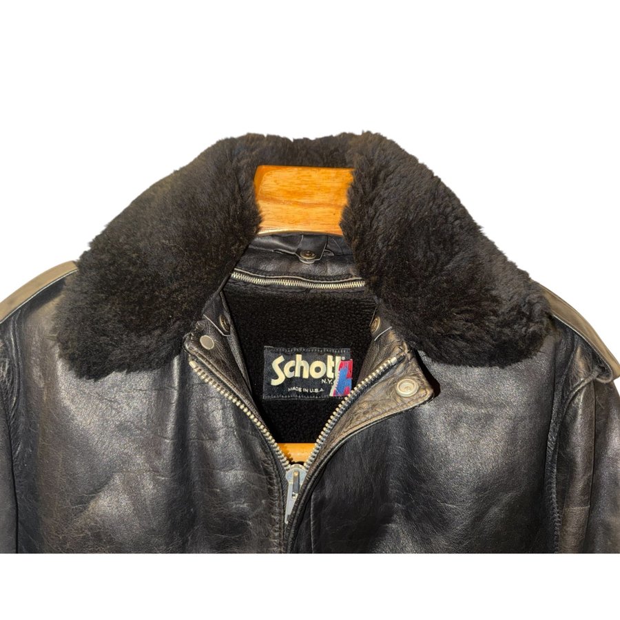1980-90s | Schott | A-2 style .. | Köp från VintageLife på Tradera