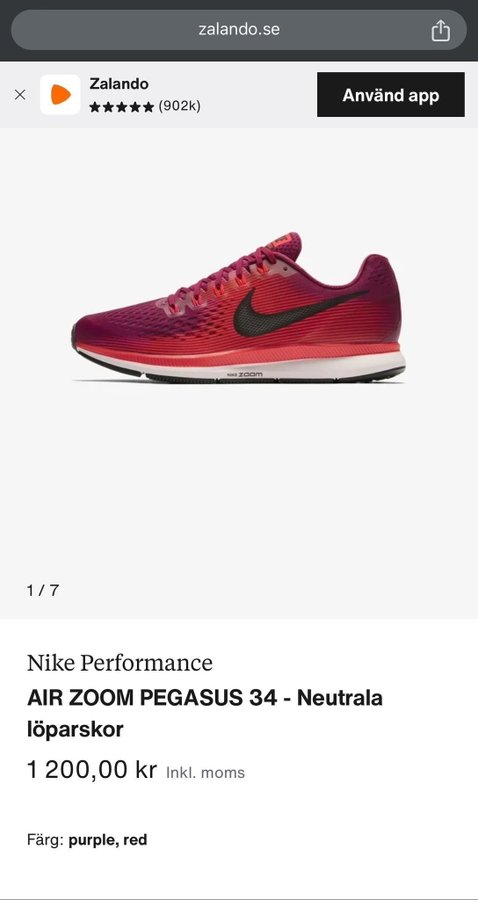 Nike pegasus 34 zalando deals