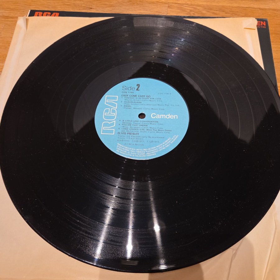 Elvis Presley - Easy Come, Easy Go - Vinyl LP | Köp på Tradera