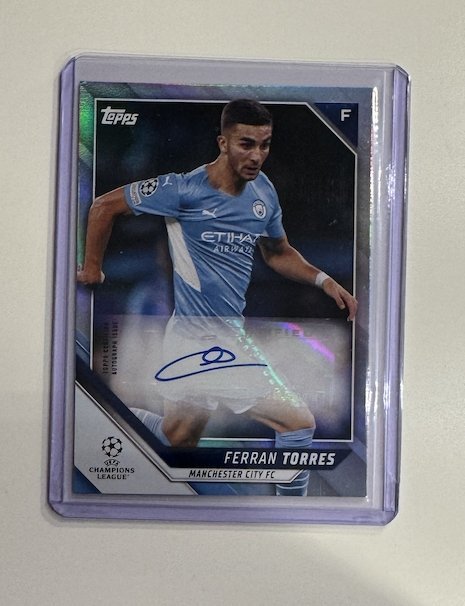 Topps Chrome TORRES フェラン トーレス 直筆サイン 50シリ