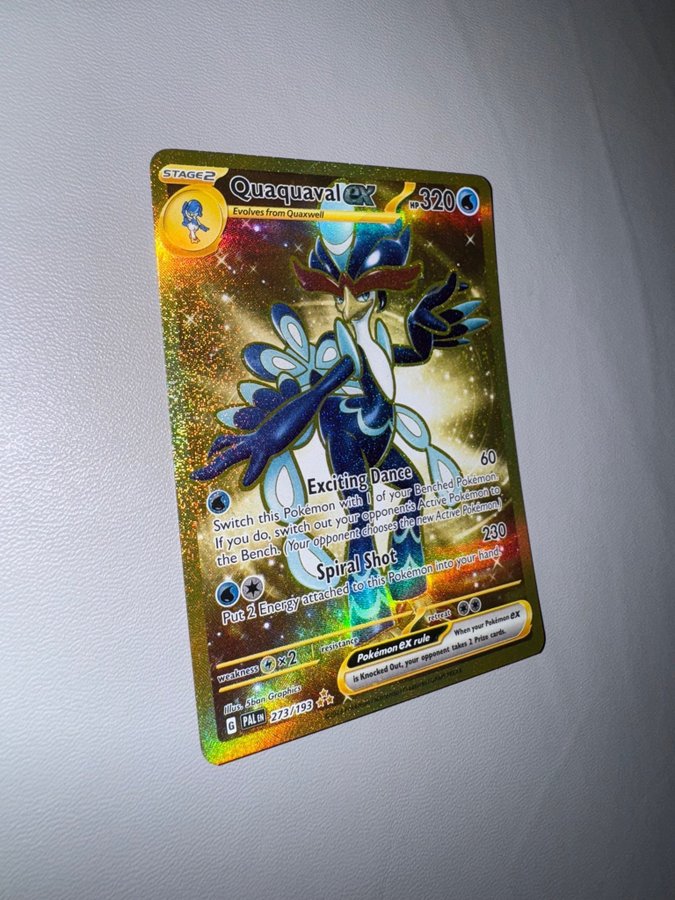 Se produkter som liknar Quaquaval EX - Paldea Evolved.. p Tradera  (708156046)