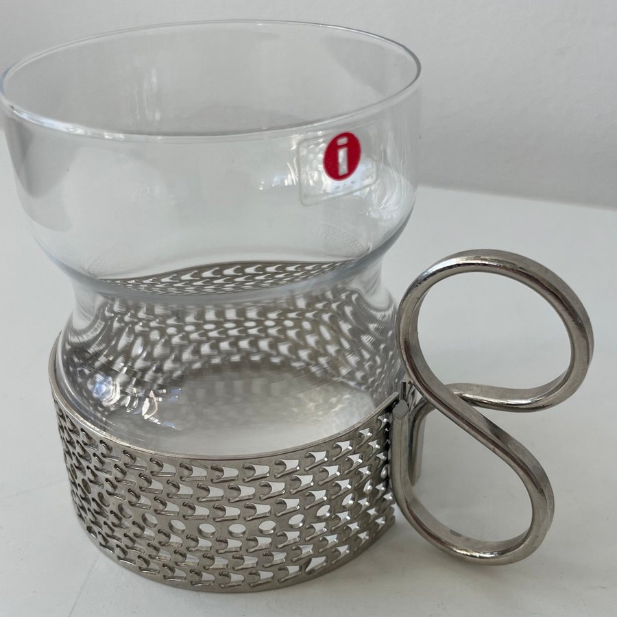 Iittala Tsaikka glas med hållare – Timo Sarpane.. | Köp på