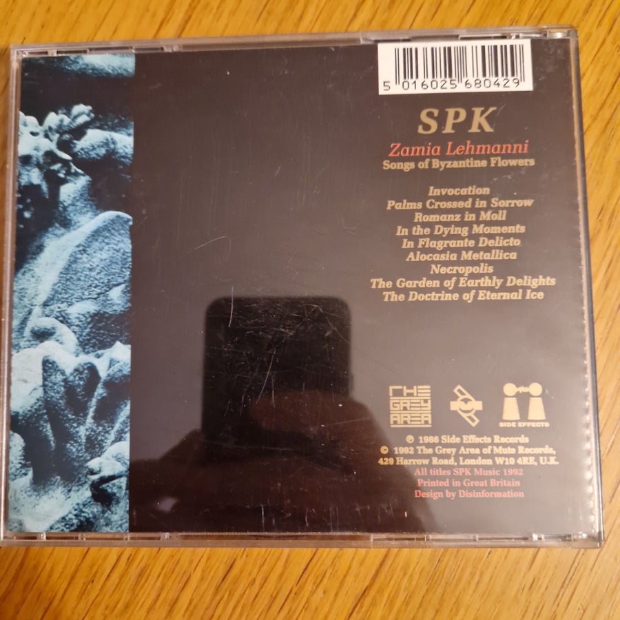 Se produkter som liknar SPK - Zamia Lehmanni - Songs .. p Tradera  (710237854)