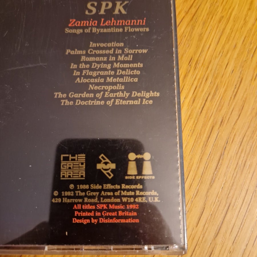 Se produkter som liknar SPK - Zamia Lehmanni - Songs .. p Tradera  (710237854)