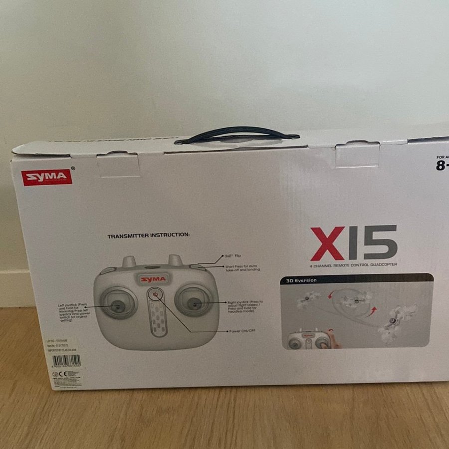 Drönare 2024 syma x15a