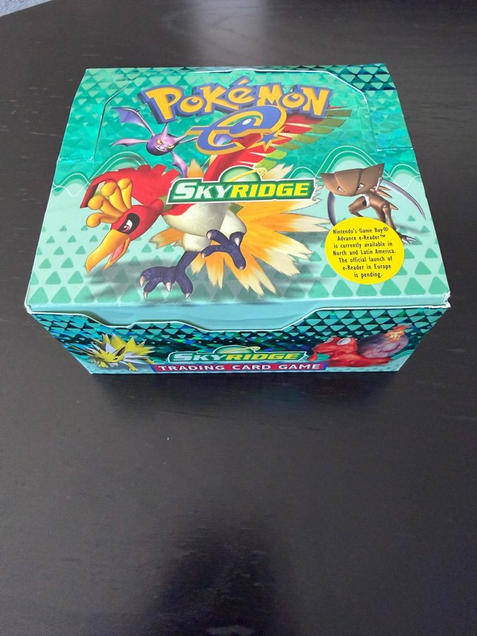 skyridge booster box 2003 POKEMON SKYRIDGE HO-OH BOOSTER PACK PSA 10 main image 1