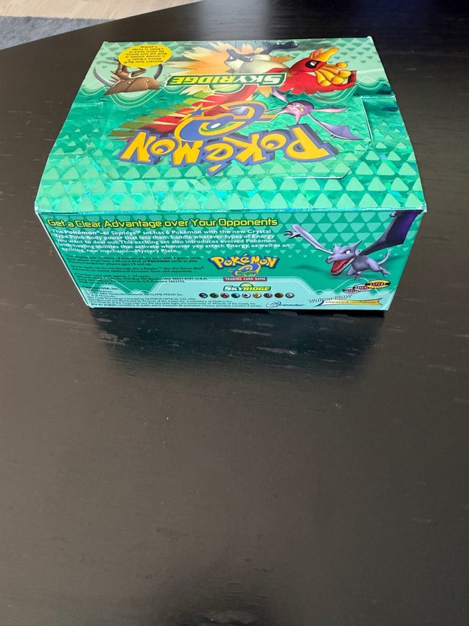 Pokmon Skyridge Booster Box - Endast box | Kp p Tradera (730611187) Pokmon Skyridge Booster Box - Endast box | Kp p Tradera (730611187)