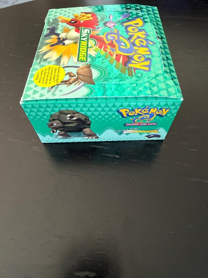 Pokmon Skyridge Booster Box - Endast box | Kp p Tradera (730611187) Pokmon Skyridge Booster Box - Endast box | Kp p Tradera (730611187)