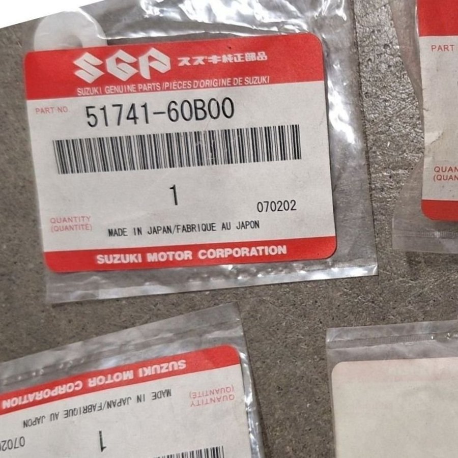 Suzuki NUT, PIPE nr 51741-60B00,5174160B00 | Køb på Tradera