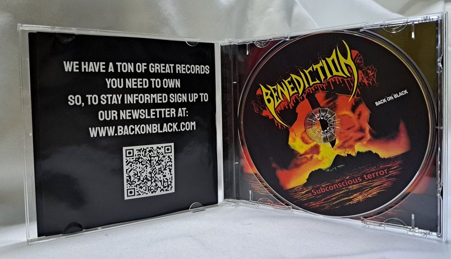 BENEDICTION / subconscious terror BENEDICTION - SUBCONSCIOUS