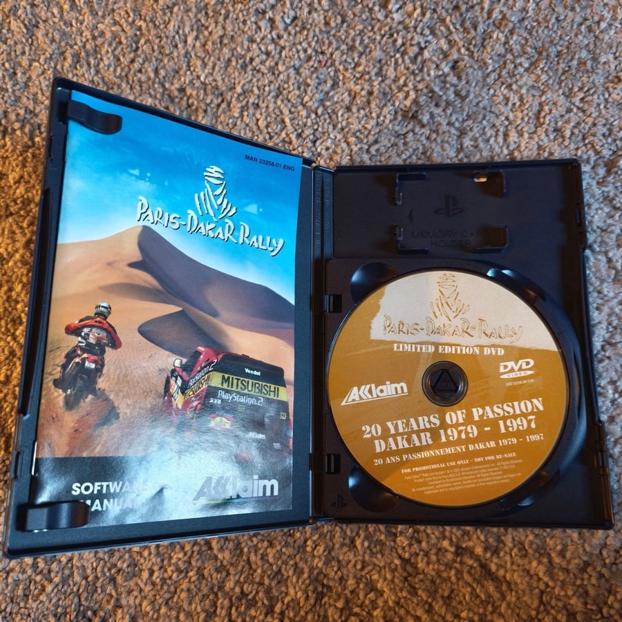 Jeu PS2 – Paris-Dakar Rally – Complet – Très Bon état (non Testé)