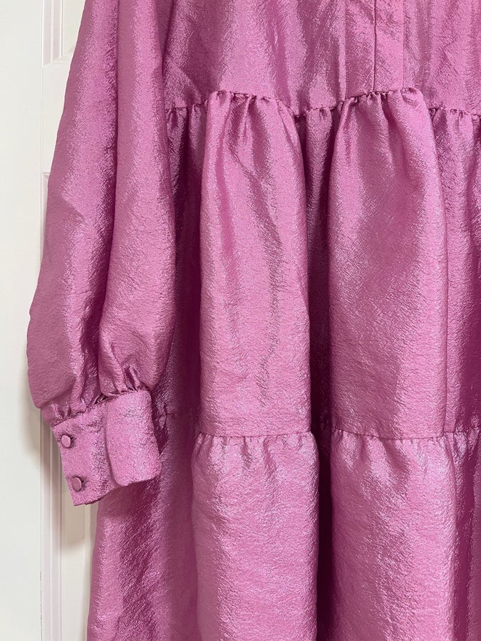 open lace back dress Stine Goya Dress pink  A Piece Lux