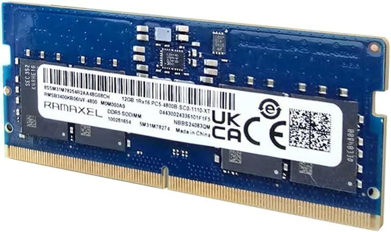 RAMAXEL 12GB DDR5 SODIMM RAM | Köp på Tradera (734436759)