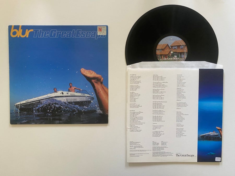Blur - The Great Escape UK ORIGINAL FOOD 1995 F.. | Köp på Tradera