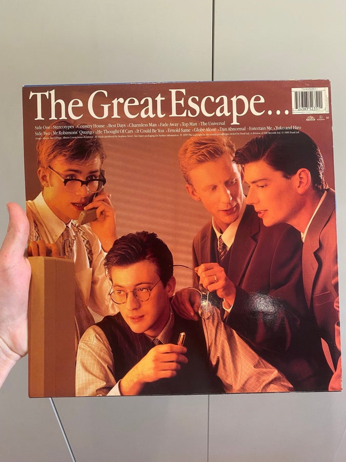 Blur - The Great Escape UK ORIGINAL FOOD 1995 F.. | Köp på Tradera