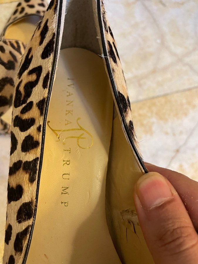 Ivanka trump leopard pumps deals