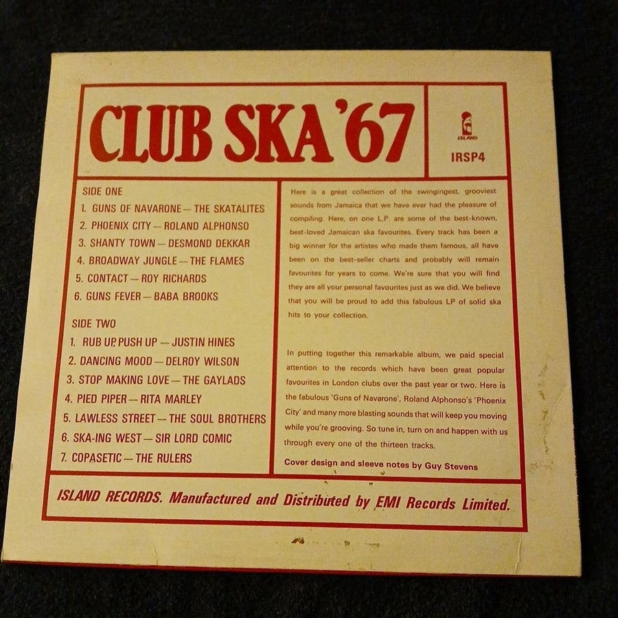 Club Ska '67 - UK Vinyl | Köp på Tradera (731214107)