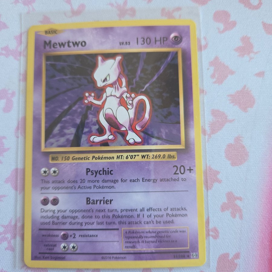 Mewtwo 51/108 Evolutions Pokemonkort | Kp p Tradera (727208185) Mewtwo 51/108 Evolutions Pokemonkort | Kp p Tradera (727208185)