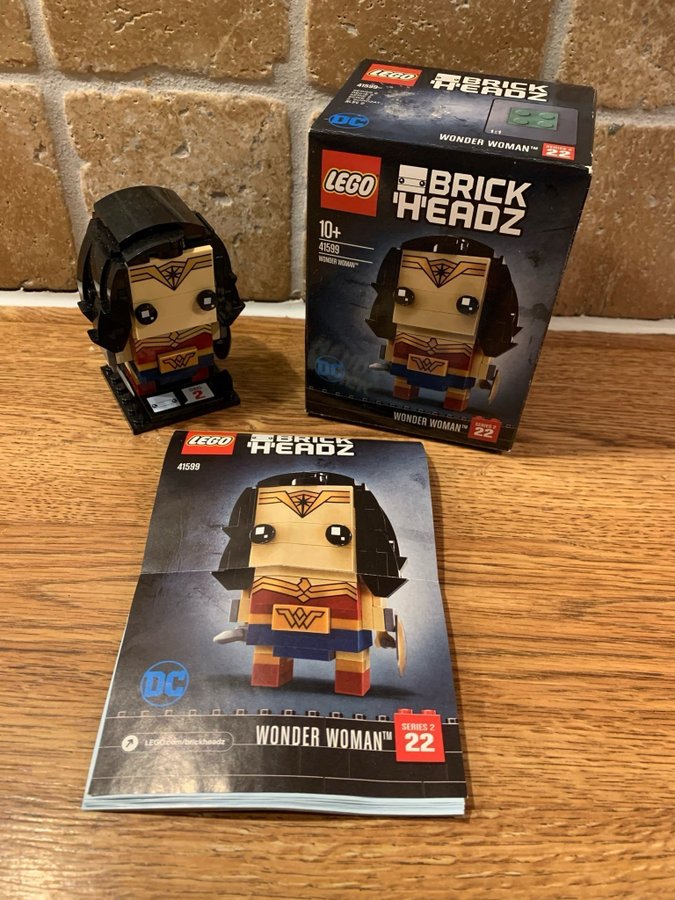 LEGO BrickHeadz Wonder Woman 41599 Kop pa Tradera 642788922