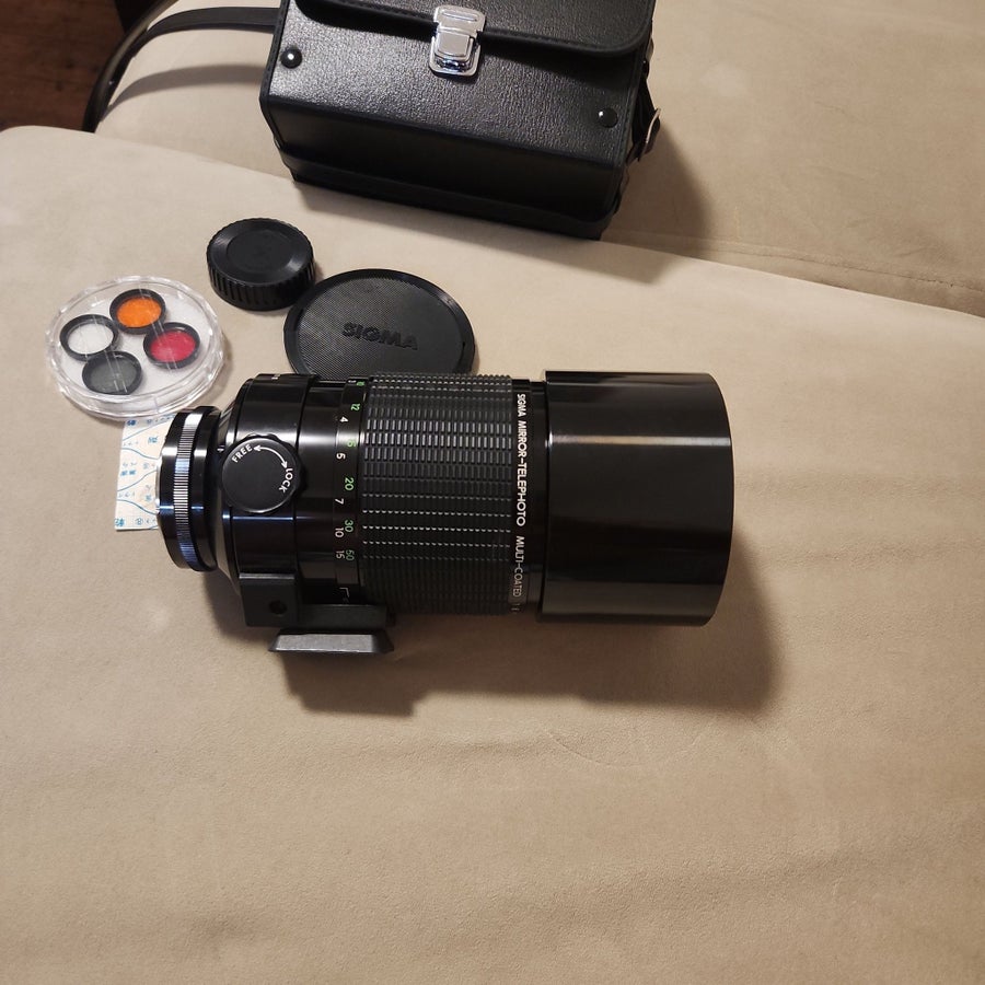 Sigma Mirror-Telephoto Multi-Coated 1:8 f=600mm.. | Køb på Tradera