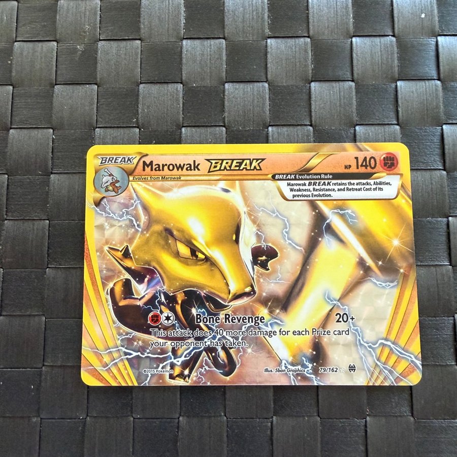 marowak break pokemon card Amazon.com: Pokemon - Marowak-Break (79/162) main image 1