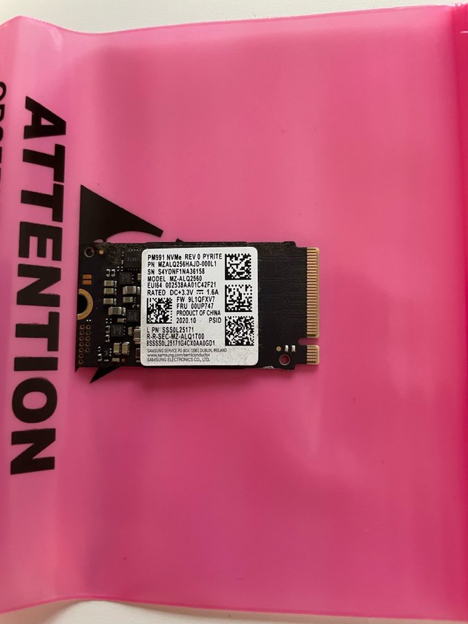 Samsung 256GB SSD | Köp på Tradera (623283817)