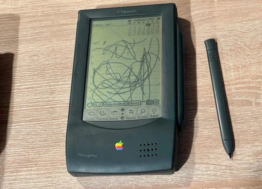 Apple Newton MessagePad H1000 (1993) – Komplett.. | Köp på Tradera