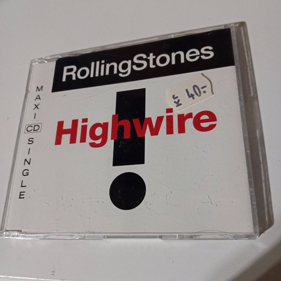 Rolling Stones - Highwire - Maxi CD Singel | Köp på Tradera