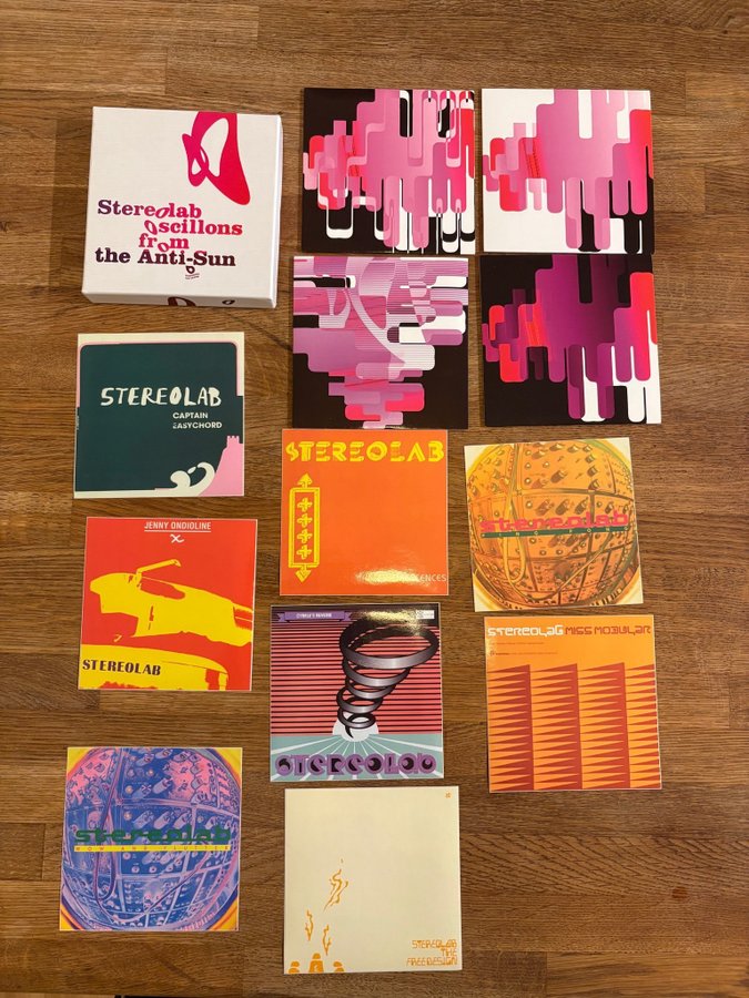 Stereolab ‎– Oscillons From The Anti-Sun Stereolab – Oscillons From The Anti-Sun – Box Set