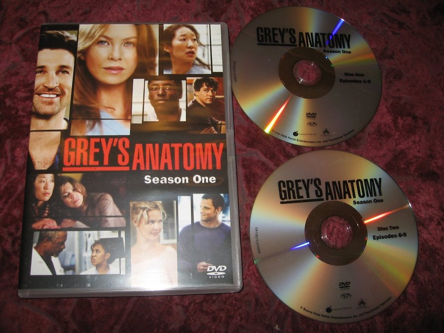 GREY'S ANATOMY SÄSONG (ELLEN Köp från ghost 64 på Tradera